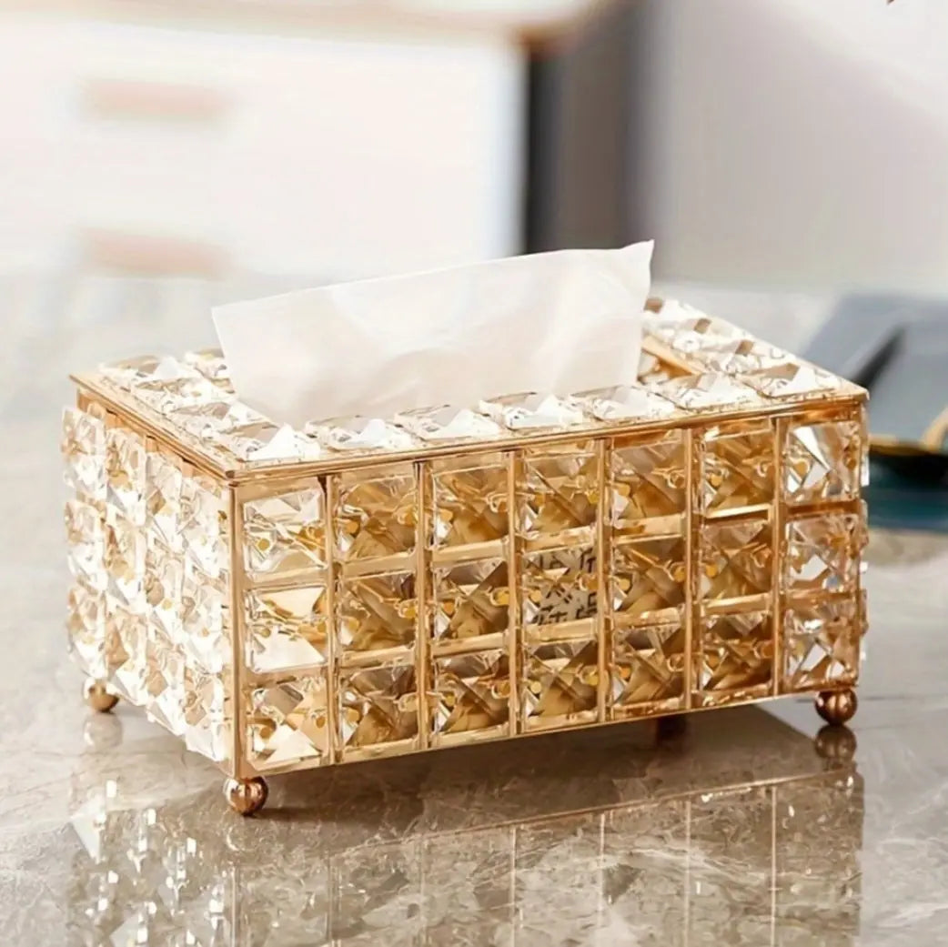 Crystal 2 Piece Set Home Decor Station