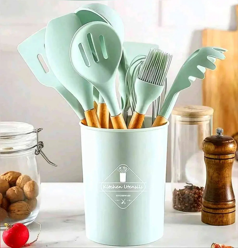 12 Pieces Kitchen Utensils Set Home Decor Station
