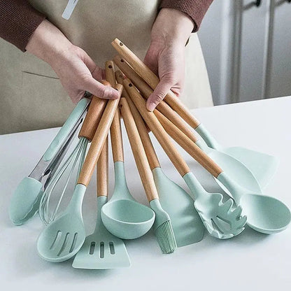 12 Pieces Kitchen Utensils Set - Home Decor Station
